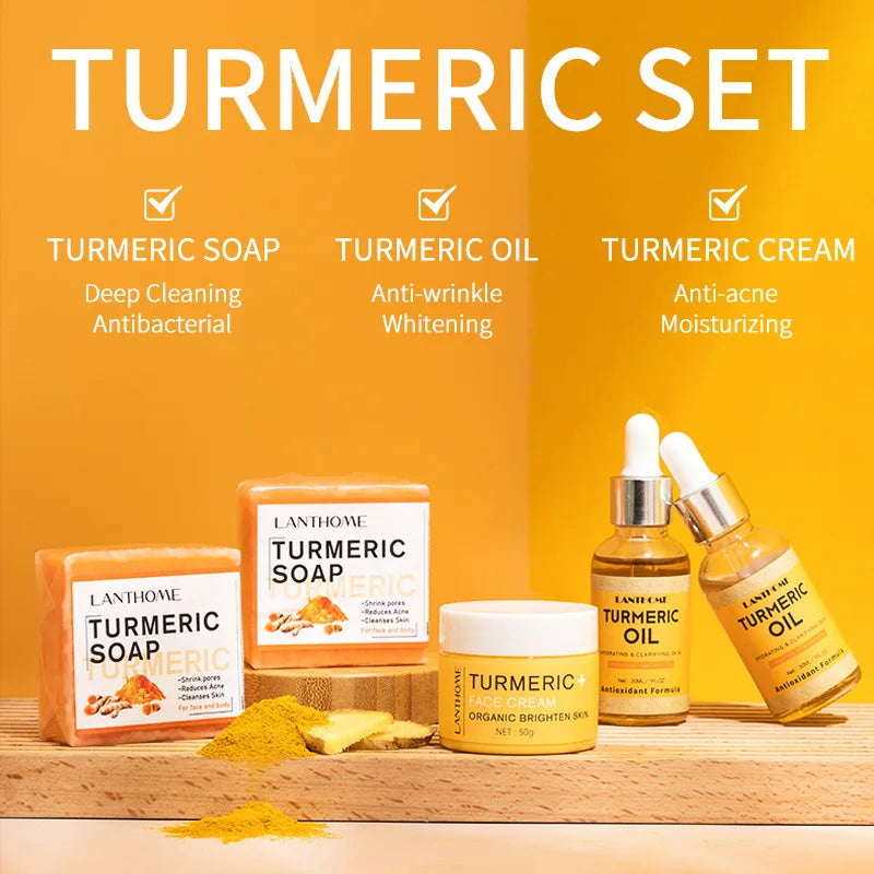 3pcs Turmeric Face Care Set